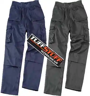 £12 • Buy Tuffstuff Tuff Stuff Mens Gents Work Trousers Trouser With Nail Pocket - 711