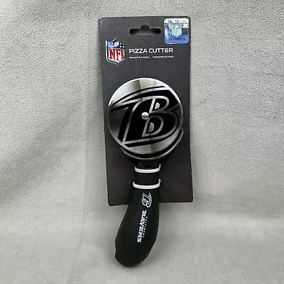 NEW Sports Vault NFL Baltimore Ravens Pizza Cutter 3.25  Wheel Rubber Handle • $9.99