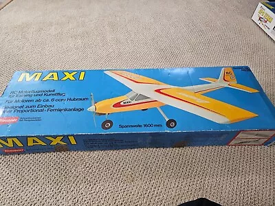 Vintage Graupner Maxi Trainer RC Airplane GRAUPNER MADE IN GERMANY • $220
