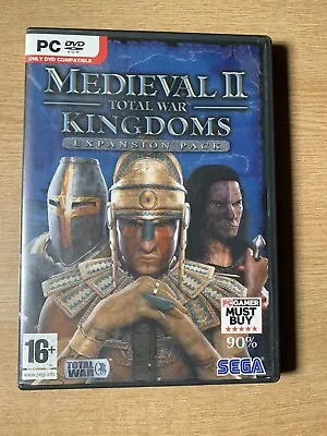 Medieval II 2 Total War Kingdoms Expansion Pack PC Game Manual EXCELLENT DISC • £2.51
