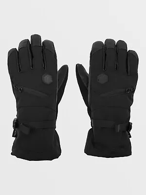 Brand New Womens 2024 Volcom Skye Gore-Tex Over Glove Black Size Small • $78