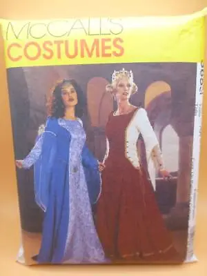 £17.50 • Buy McCALL'S 3653 MISSES' MEDIEVAL-CAMELOT DRESS COSTUME SEWING PATTERN SZ 6-12