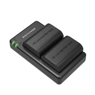 £14.99 • Buy LP-E6 LP E6N Rechargeable Battery Charger Set