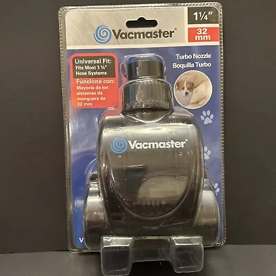 Vacmaster  Turbo Nozzle W/Pet Hair Remover Bristles - Universal 1.25” Model V1TN • $19.99