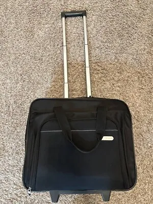 Targus Black Rolling Laptop Case Briefcase Travel TBR003US • $29.90