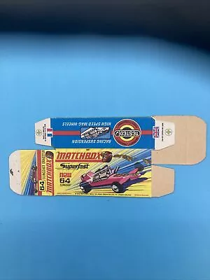 Matchbox 64 Slingshot Dragster H Box Used Unfolded • $25