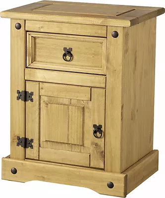 Mexican Pine Corona Bedroom Furniture Wardrobe Drawers  • £66.99