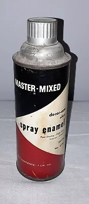 Vintage Sears Spray Paint Can Silver With Paper Label 1960 • $1.49