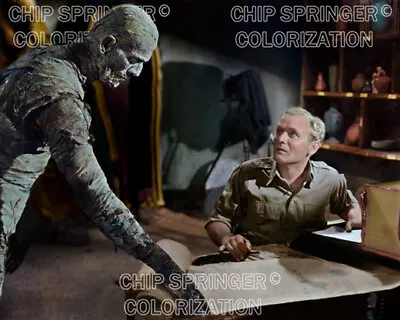 Boris Karloff  & Bramwell Fletcher | Halloween Mummy Color By Chip Springer • $36.99