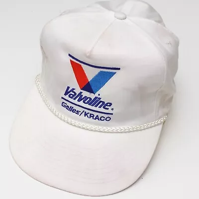 Vintage Indy 500 Vintage Valvoline Galles Kraco Racing Team Hat Unser Indycar • $7.79