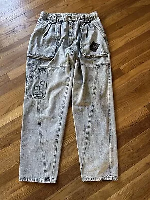 Vintage Gitano Acid Washed Mens Jeans 36x30 Forest Unit Big Pockets • $34.99