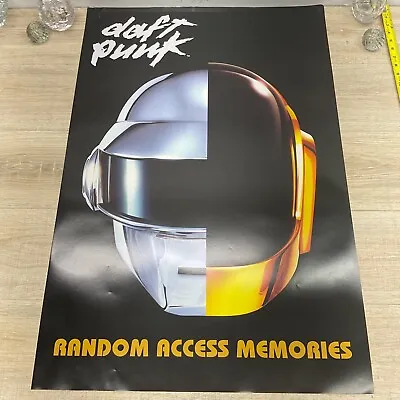 Daft Punk Helmet Random Access Memories Album Cover Art Music Poster 24x36  P12 • $25