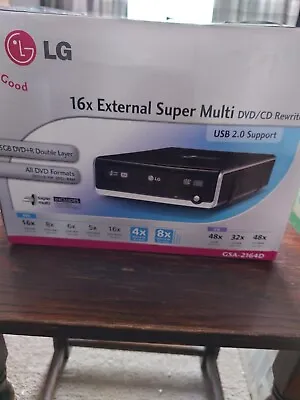 £20 • Buy LG 16 X External Super Multi DVD/CD Rewriter GSA-2164D