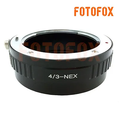 4/3-NEX Olympus Four Thirds Lens To Sony E Mount Adapter A7II A7R A5100 A6300 • $16.99