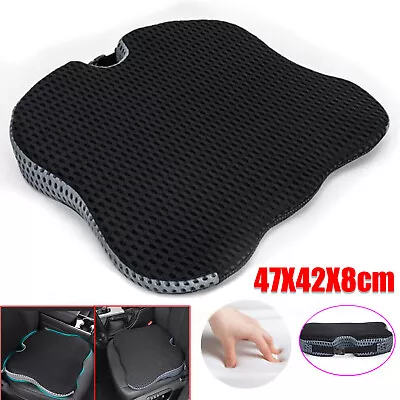 Car Seat Cushion Memory Foam For Driving Wheelchair Booster Office Chair Pad AU • $31.98