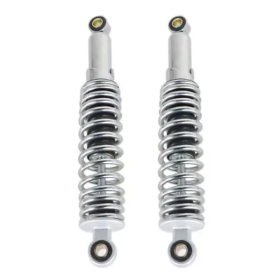 Pair Chrome Rear Shocks Absorber 320mm For Sportster XL883 1200 72 48 1979-2012 • $35.21