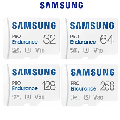 Samsung Pro Endurance 32GB 64GB 128GB 256GB Micro SD Card SDXC DashCam Security • $28