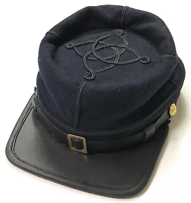 Civil War Us Union Infantry Lieutenant Officer Wool Kepi Forage Cap Hat-large • $31.96