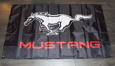 Ford Mustang Racing Banner Flag Garage Man Cave Motorsports Race Mechanic Yy • $9.95