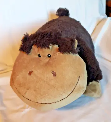 Monkey Pillow Pets Large 18  Gorilla Brown Plush Stuffed Animal Sleep Buddy Nap • $11.99