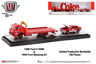 M2 Machines Auto Hauler TW28 1990 Ford C8000 1990 Ford Mustang GT CHASE • $52.99