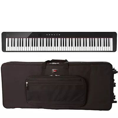 Casio Privia PX-S1100 88-Key Digital Piano Keyboard Black W/ Soft Case • $949