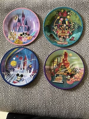 Disney Mickey & Minnie Plates Set Of 4 • £8