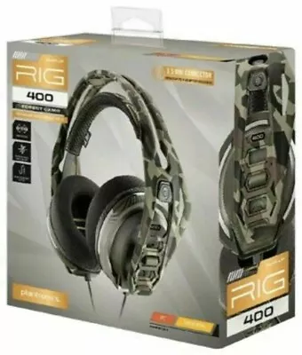 RIG 400 Forest Camo Gaming Headset For PS4 PS5 PC- BN • $62.99