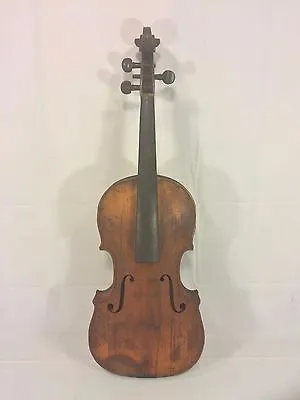 Ant Violin 2 Piece Belly 1 Piece Back Inlaid Purfling Neck Disconnected No Label • $1189.65