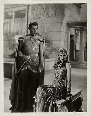 Vivien Leigh Stewart Granger ~ ORIG '45 British Film Pic ~ Caesar And Cleopatra • $11.50