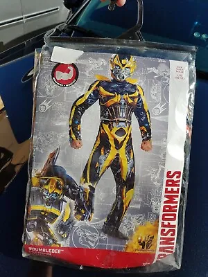 $34.19 • Buy Disguise Transformers Bumblebee Costume Size Large 10-12