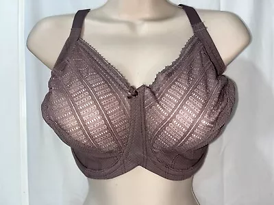 NEW W/O TAGS LILYETTE Minimizer Enchantment Lace Underwire Bra SZ 42G • £17.52