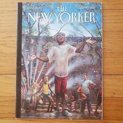 New Yorker Magazine Summertime City Kadir Nelson Art Gay Rights July 23 2018 • $7.46