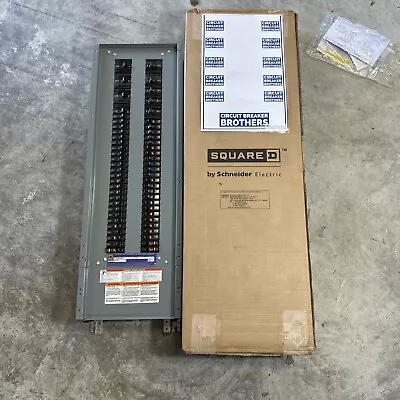 Square D 225 A NQ MLO 208/120V PANELBOARD W/BREAKER 3 PHASE 4 WIRE 72 SPACES NEW • $1500