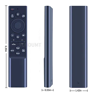 New BN59-01385B Voice Remote Control For Samsung 2022 TV QA65Q7 0QA75Q70 QA85Q70 • $25.47