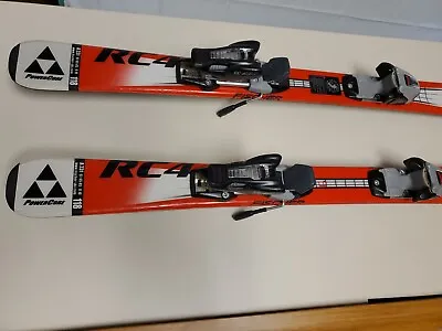 Fischer RC4 Race Pro Jr. 118cm Skis With Marker M450 Bindings • $170