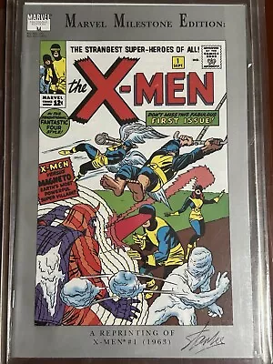 X-Men 1 Signed Stan Lee W Certificate Of Authenticity Marvel Milestone Free Ship • $189.99