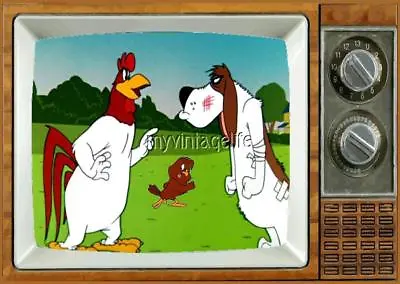 FOGHORN LEGHORN TV Fridge MAGNET 2  X 3  SATURDAY MORNING CARTOONS Looney Tunes • $8.25