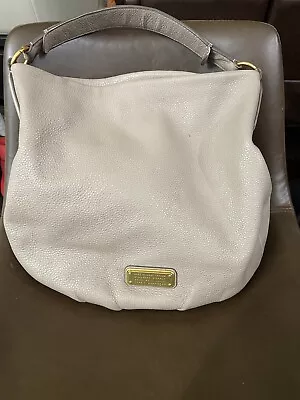 Marc By Marc Jacobs New Q Hillier Light Grey Cement Handbag • $50