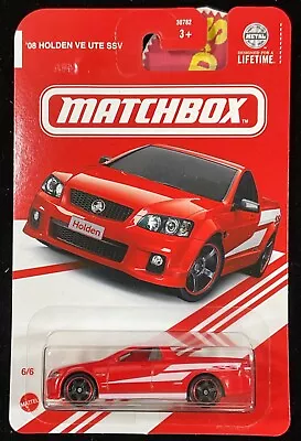 2024 Matchbox Red Edition ‘08  HOLDEN VE UTE SSV Target 6/6 Licensed • $8.99