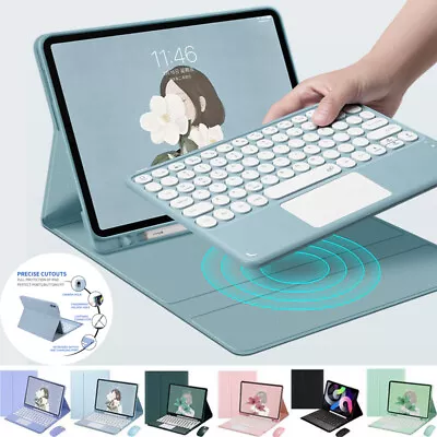 $50.99 • Buy For Samsung Galaxy Tab A7 A8 S6 Lite Case With Bluetooth Keyboard Cover Mouse
