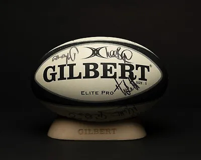 £80 • Buy Gilbert Rugby Ball. Vintage Retro. Elite Pro. Mid 2000's Welsh Squad Signed.