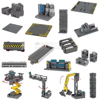 £18.04 • Buy MOC Military Robot Base Army Scene Tower House Weapon Building Blocks Set Lot