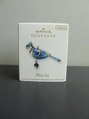 Hallmark Keepsake Christmas Ornament 3rd Blue Jay Miniature Beauty Of Birds • $24.99