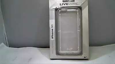 IFrogz - LiveWire Case For Apple IPhone 5c - Clear/White IP5CLW-WHT LIGHTLY USED • $6.95