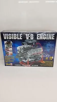 $15.50 • Buy Revell 85-8883 Visible V-8 Engine 1/4 Scale Plastic Model Kit SEALED