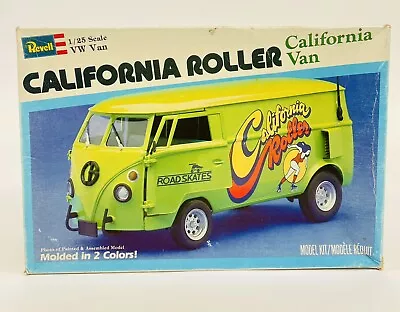 Revell California VW Roller Van 1:25 Plastic Model Kit 7304 READ NOTES • $24.95