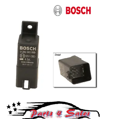 $33.25 • Buy New Bosch Diesel Glow Plug Relay 0281003089 For Volkswagen VW 1PC