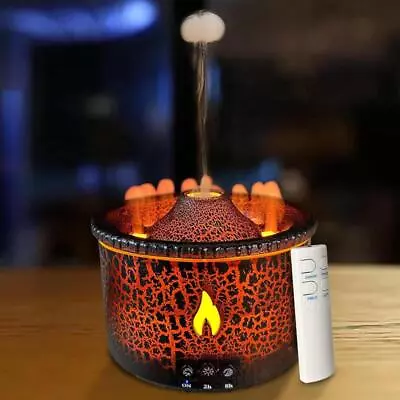 Portable Aroma Diffuser Simulated Volcano Design Essential Oil Diffuser • $33.99