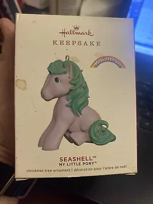 Hallmark 2019 Hasbro My Little Pony Seashell MLP Keepsake Christmas Ornament NEW • $11.98